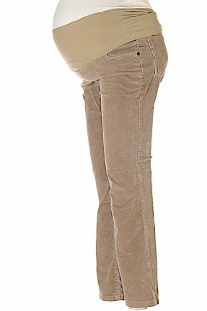Motherhood maternity tan corduroy